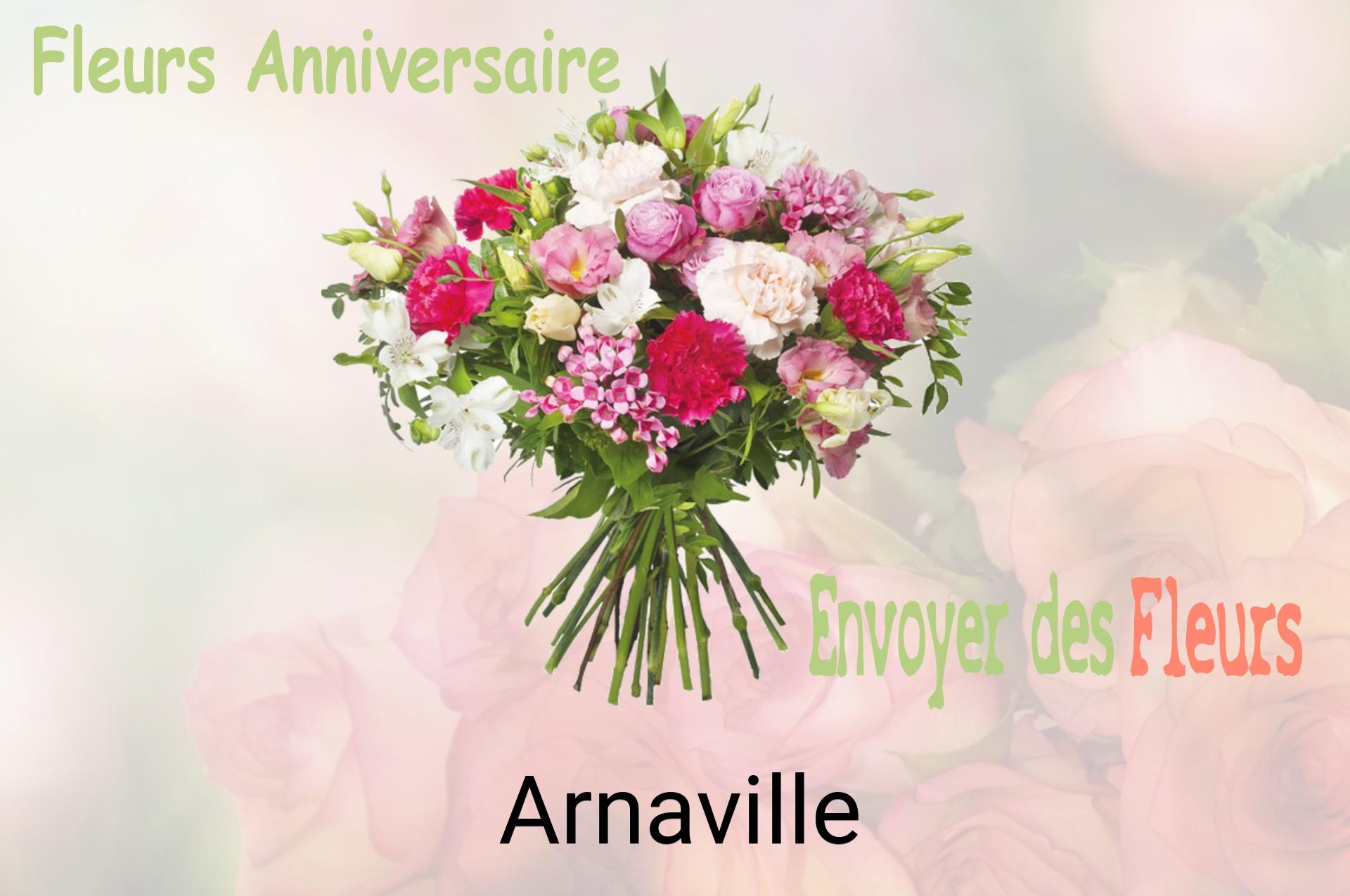 Bouquet de fleurs d’anniversaire livré à Arnaville